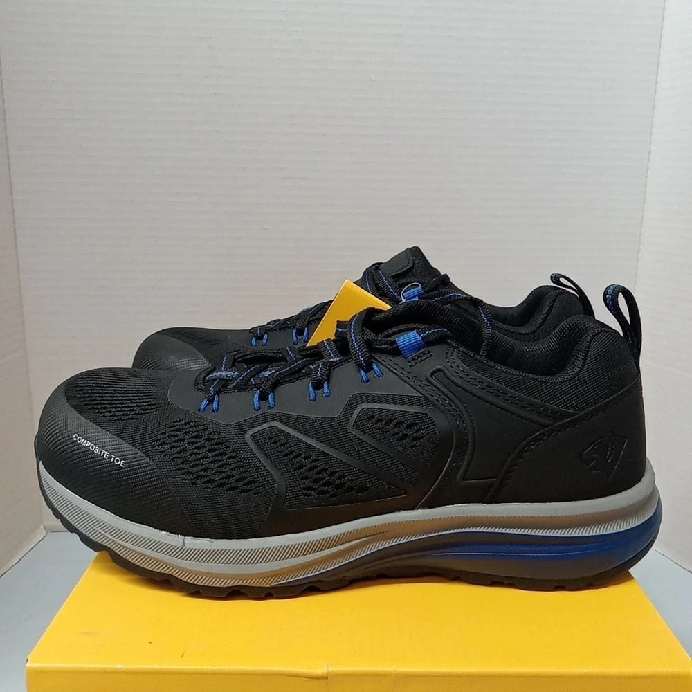 Herman Survivors Men's Cassle Composite Toe Work Shoes Size‎ USA 8 New In Box